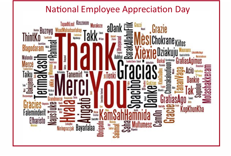 National Employee Appreciation Day Earth Systems